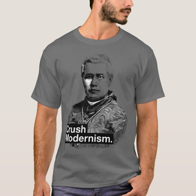Camiseta Aplastar amigo modernista (Anverso)