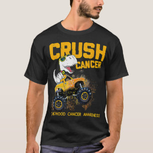 Camiseta Aplastar el cáncer conciencia del cáncer infantil 