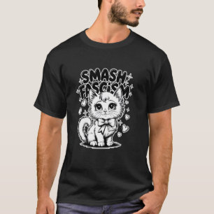 Camiseta Aplastar Fascismo Antifascismo Gato Resistencia Iz