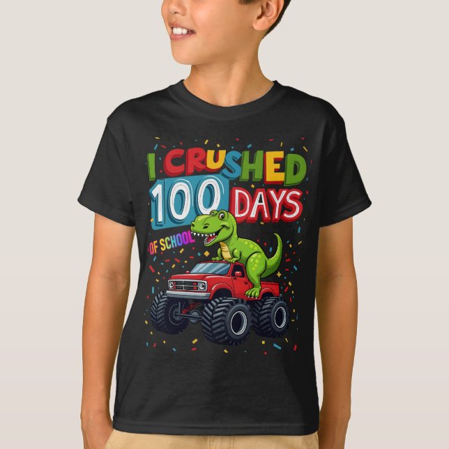 Camiseta Aplasté 100 días de colegio (Anverso)