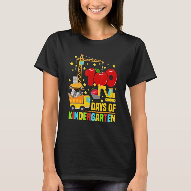 Camiseta Aplasté 100 días de construcción de jardines de in (Anverso)