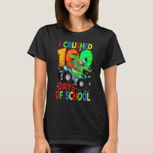 Camiseta Aplasté 100 Días De La Tregua De Monstruo De Dinos