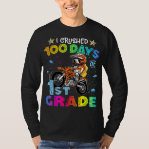Camiseta Aplasté 100 Días De Mochila De Bicicleta De Primer