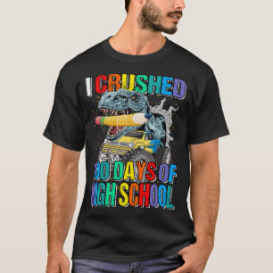 Camiseta Aplasté 100 días de un monstruo de secundaria