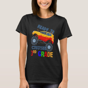 Camiseta Aplasté A Los Monstruos De 3er Grado De Vez En Cua