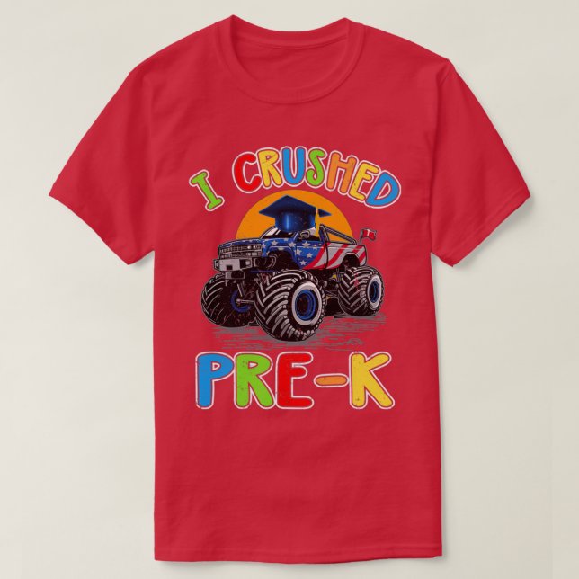 Camiseta Aplasté a los niños de regalo de graduación de Cam (Diseño del anverso)