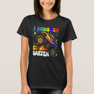 Camiseta Aplasté a un monje de jardín de infancia, graduado
