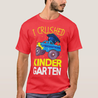 Camiseta Aplasté a un monje de jardín de infancia, graduado