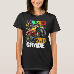 Camiseta Aplasté Camión Monstruo De 2º Grado El Día De