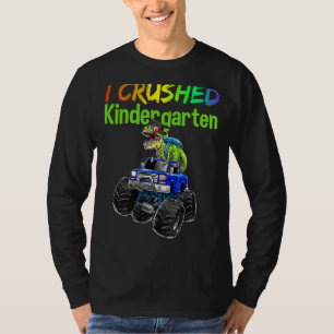 Camiseta Aplasté el jardín de infancia Trex Dino Graduati