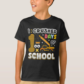 Camiseta Aplasté los cien cien días de la grúa amarilla esc