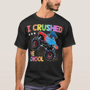 Camiseta Aplasté regalo de graduación de monstruo de preesc