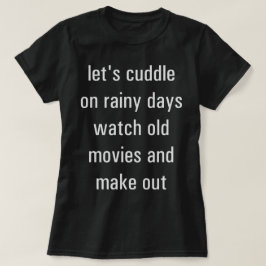 Camiseta Aplastémonos en los días de lluvia