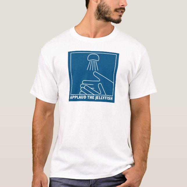 Camiseta aplaudir a las medusas (Anverso)