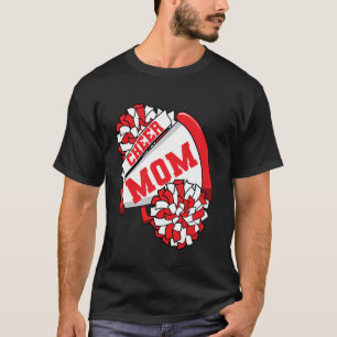 Camiseta Aplaudir a mamá orgullosa mamá de tu porrista favo