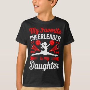 Camiseta Aplaudir Mamá Papá Mi Porrista Favorita Es Mi Hija