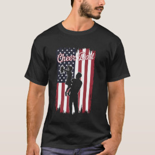 Camiseta Aplaudir Papá Bandera Americana Aplaudir Papá Día