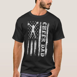 Camiseta Aplaudir Papá Para Hombres Animador Papá Bandera A