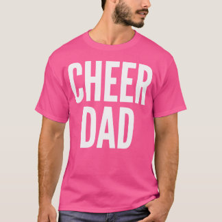 Camiseta Aplaudir Papá Porristas Coincidentes Padres