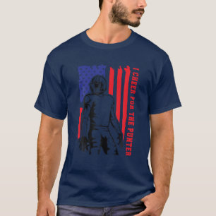 Camiseta Aplaudo Por El Fútbol De Punter Vintage Estadounid