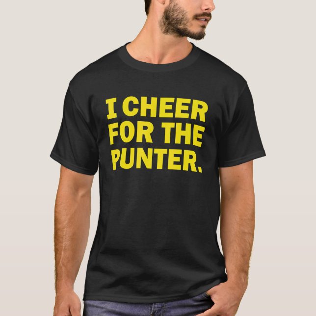 Camiseta Aplaudo Por El Punter 10 (Anverso)