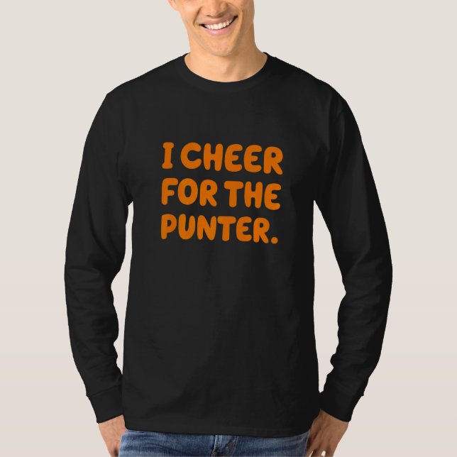 Camiseta Aplaudo Por El Punter 13 (Anverso)