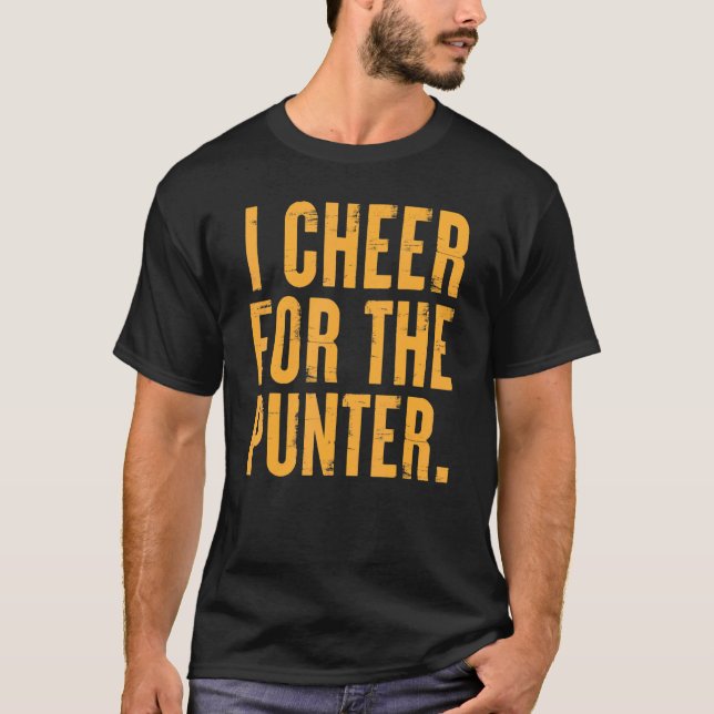 Camiseta Aplaudo Por El Punter 31 (Anverso)