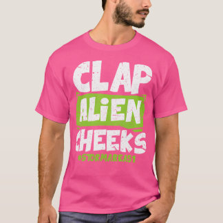 Camiseta Aplausos Alien Cheeks Shirt I Storm Area 51 Ufo Al