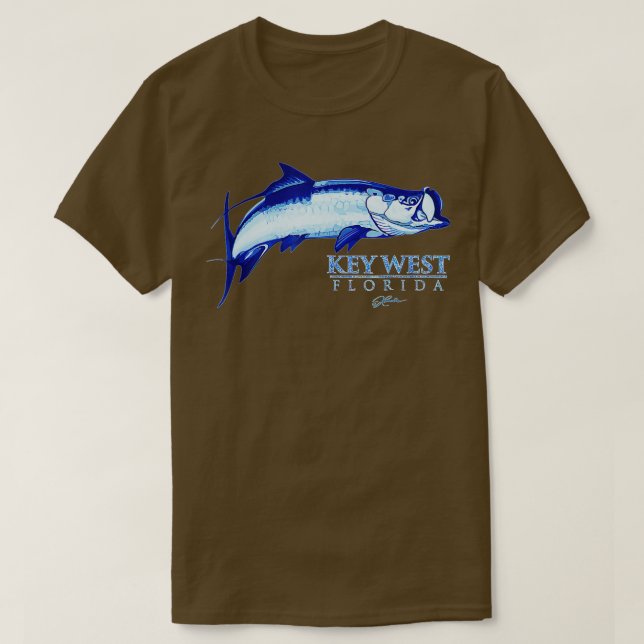 Camiseta Aplausos de la clave del oeste de Florida (Diseño del anverso)