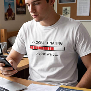 Camiseta Aplazando Por Favor Espere  - Jugador Personalizab