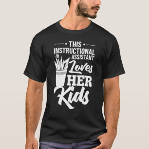 Camiseta Aplicación de Agradecimiento a Asistente Instrucci