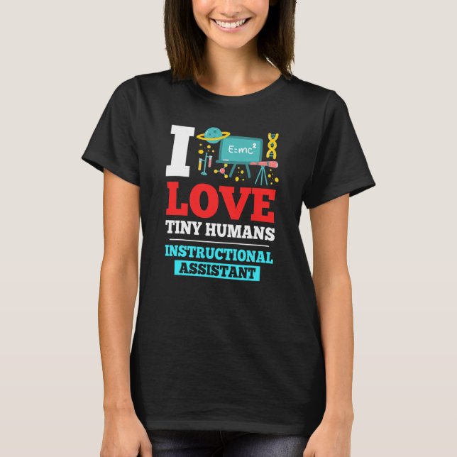Camiseta Aplicación de Agradecimiento a Asistente Instrucci (Anverso)