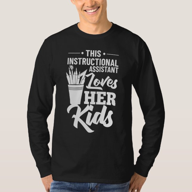 Camiseta Aplicación de Agradecimiento a Asistente Instrucci (Anverso)