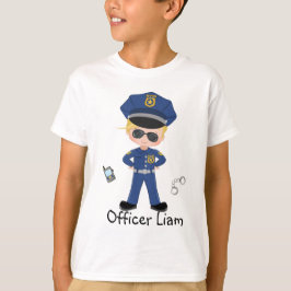 Camiseta Aplicación de la ley de oficiales de policía de ni
