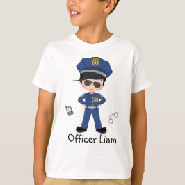 Camiseta Aplicación de la ley de oficiales de policía de ni