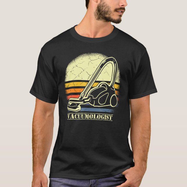 Camiseta Aplicación de limpieza de vacío de alfombras de vo (Anverso)