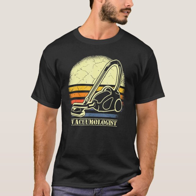 Camiseta Aplicación de limpieza de vacío de alfombras de vo (Anverso)
