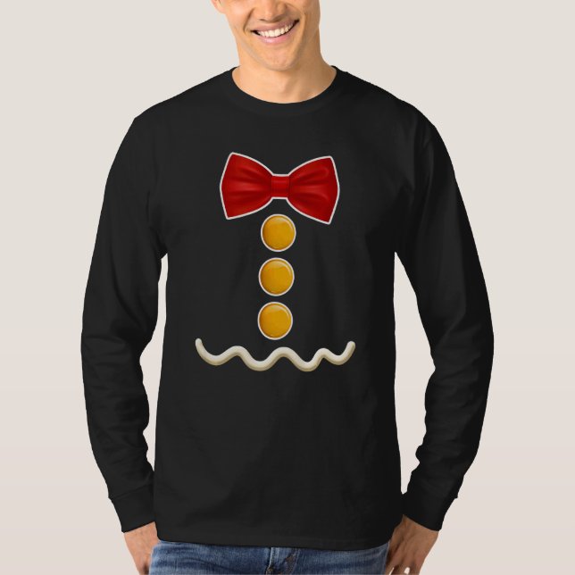 Camiseta Aplicación de Navidades de cocina para niños con d (Anverso)