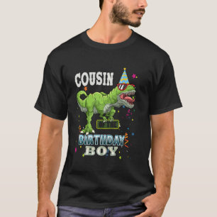 Camiseta Aplicación familiar Cousin Dinosaur Funny Cuidad B
