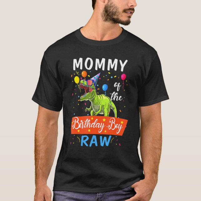 Camiseta Aplicación mami dinosaur divertida cuta de natalid (Anverso)
