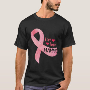 Camiseta Aplicación Mammo Cinta Rosa Mammo Tecnologista Mam