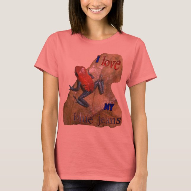 Camiseta Aplicación Orgánica para Mujeres Mujeres Ranas de  (Anverso)