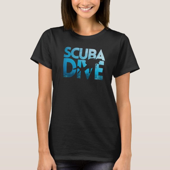 Camiseta Apnea Diver Freediver Scuba Diver   (Anverso)
