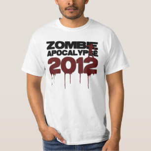 Camiseta Apocalipsis 2012 del zombi