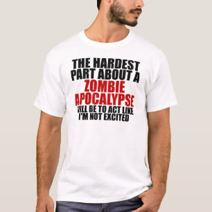 Camiseta Apocalipsis del zombi