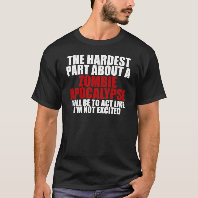 Camiseta Apocalipsis del zombi (Anverso)