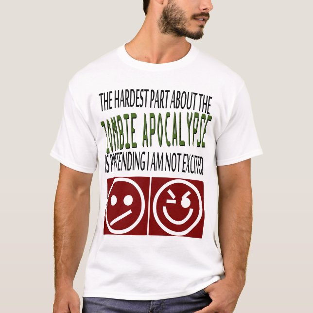 Camiseta Apocalipsis del zombi (Anverso)