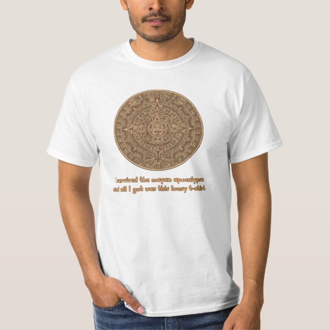 Camiseta Apocalipsis maya (Anverso)