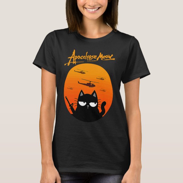 Camiseta Apocalipsis Miau (Anverso)