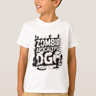 Camiseta Apocalipsis Zombi Dgc Divertido Amante del Disc Go
